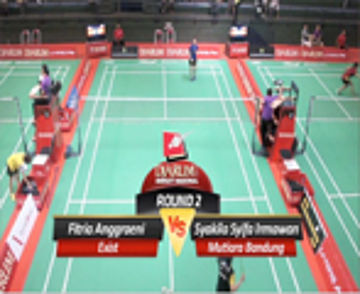Fitria Anggraeni (EXIST) VS Syakila Syifa Irmawan (MUTIARA BANDUNG)