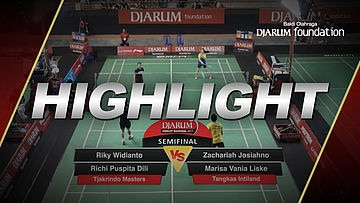 Riky Widianto/Richi Puspita Dili (Tjakrindo Masters/SGS PLN) VS Zachariah Josiahno Sumanti/Marisa Vania Liske (Tangkas Intiland)