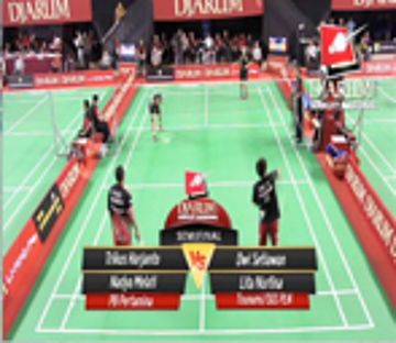 Trikus Harjanto-Nadya Melati (PB PERTAMINA) VS Dwo Setiawan-Lita Nurlitam Tsunami-SGS PLN) 