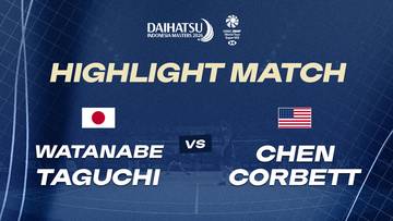 Indonesia Masters 2026 | XD QUAL R1 | WATANABE / TAGUCHI (JPN) vs CHEN / CORBETT (USA)