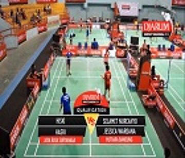 Hiski/Hasri (JAYA RAYA SURYANAGA) VS Selamet Nurcahyo/Jessica Wardana (MUTIARA BANDUNG)
