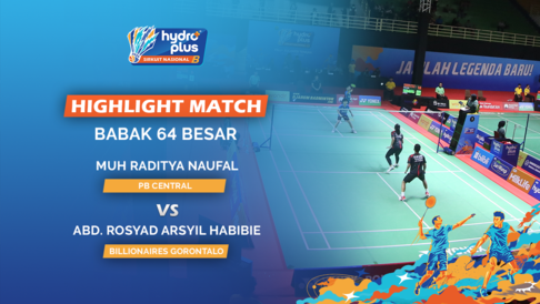 Highlight Match Day 1 - Muh Raditya...