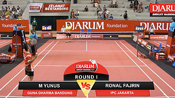 Muhammad Yunus (Guna Dharma Bandung) VS Ronal Fajrin (IPC Jakarta)