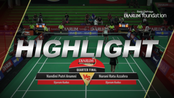 Nandini Putri Arumni (Djarum Kudus) VS Nurani Ratu Azzahra (Djarum Kudus)