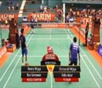 Rendra Wijaya / Rian Sukmawan (MUSICA CHAMPION) VS Chrisna Adi Wijaya / Ridho Akbar (PB HALIM) 