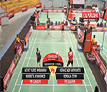 Afiat Yuris W. / Nurbeta K. (PB DJARUM) VS Kenas A.H. / Komala Dewi (PB DJARUM)