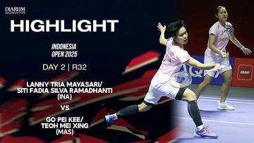 Lanny/Fadia vs Go Pei Kee/Teoh Mei Xing (Malaysia)