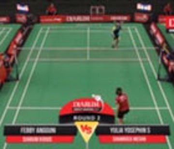 Febby Angguni (Djarum Kudus) VS Yulia Yosephin S (Shamrock Medan)