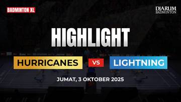 BDMNTN-XL | Highlight Hurricanes vs Lightning