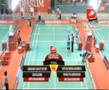 Linda Mutiara / Pertiwi S. A. (MUTIARA BANDUNG) VS Jovita E. C. / Novalita A. (MUTIARA BANDUNG) 