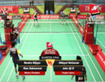 Rendra Wijaya/Rian Sukmawan (MUSICA CHAMPION) VS Hidayat Setiawan/Joko Aji D (TANGKAS SPECS)