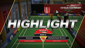 Karono (Jaya Raya Jakarta) VS Muhammad Rivani (Berkat Abadi)