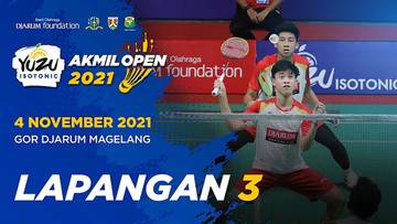 Babak Utama Tunggal (U11, U17, U19 & Dewasa) Sesi-1