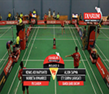 Kenas Adi H. / Nurbeta Kwanrico (PB DJARUM) VS Aljun Sapma / Eti Sukma L. (BANDA BARU BATAM) 