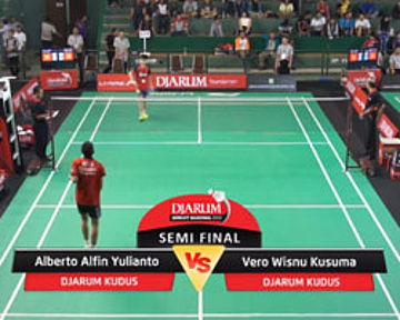 Alberto Alfin Yulianto (Djarum Kudus) VS Vero Wisnu Kusuma Wardana (Djarum Kudus)