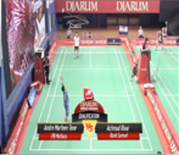 Andre Marteen Tene (PB MUTIARA) VS Achmad Rivai (BANK SUMSEL) 