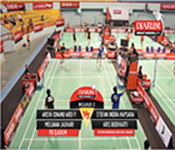 Arysa Isnanu Ardi P / Meiliana Jauhari (PB DJARUM) VS Stefan Indra Hapsara / Aris Budiharti (MUTIARA BANDUNG / JAYA RAYA JAKARTA)