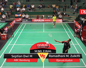Septian Dwi M (ABC Bandung) VS Ramadhani M Zulkifli (Djarum Kudus)