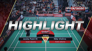 Jesita Putri Miantoro (Exist Jakarta) VS Nita Violina Marwah (Exist Jakarta) 