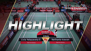 Livia Yelazaveta S (Djarum Kudus) VS Nethania Irawan (Djarum Kudus)