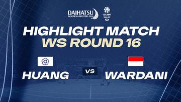 Indonesia Masters 2026 | WS R16 | HUANG (TPE) vs WARDANI (INA) [2]