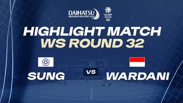 Indonesia Masters 2026 | WS R32 | SUNG (TPE) vs WARDANI (INA) [2]
