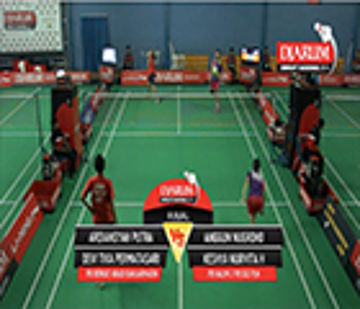 Ardiansyah P./ Devi T. P. (PB BERKAH ABADI) VS Anggun N. / Keshya N. H. (PB HALIM / SGS PLN) 