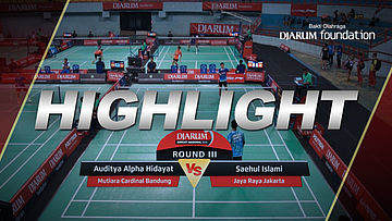 Saehul Islami (Jaya Raya Jakarta) VS Auditya Alpha Hidayat (Mutiara Cardinal Bandung)