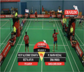 Ricky Alverino S. / Ristya Ayu N. (PB DJARUM) VS M. Navin Nischal / Dina Imania (BANDA BARU BATAM) 