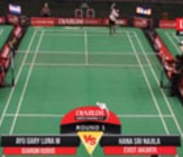 Ayu Gary Luna M (Djarum Kudus) VS Hana Sri N (Exist Jakarta)