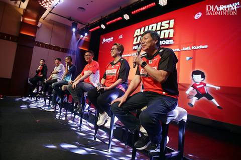 Jumpa Pers Audisi Umum PB Djarum 2025 Jumpa Pers Audisi Umum PB Djarum 2025