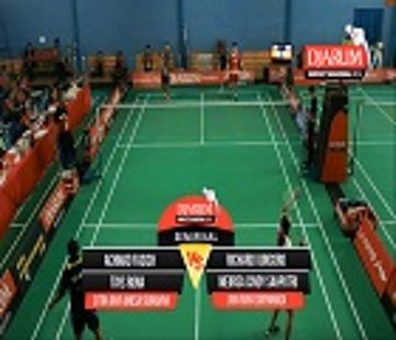 Achmad Fasich/Tays Rona (CITRA RAYA UNESA SURABAYA) VS Richard K/Meirisa Cindy (JAYA RAYA SURABAYA)