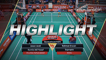 Rahmat Erwan/Suprapto (Bocel) VS Jason Jordi/Kurnia Adi Yusuf (Pelatda Papua Barat)