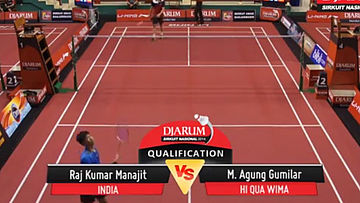 Raj Kumar Manajit (INDIA) VS M. Agung Gumilar (HI QUA WIMA)