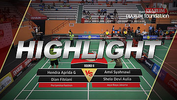 Hendra Aprida Gunawan/Dian Fitriani (Pertamina Fastron) VS Amri Syahnawi/Shela Devi Aulia (Jaya Raya Jakarta)