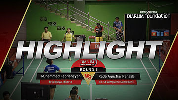 Muhammad Febriansyah (Jaya Raya Jakarta) VS Reda Agustiar Pansala (Exist Sampurna Sumedang)