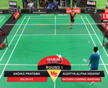 Auditya A (Mutiara Cardinal Bandung) VS Andika P (SULUH AE)