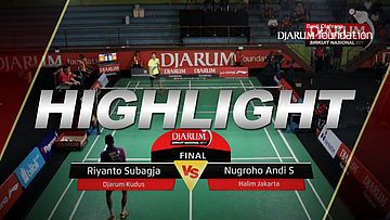 Riyanto Subagja (Djarum Kudus) VS Nugroho Andi S (Halim Jakarta)
