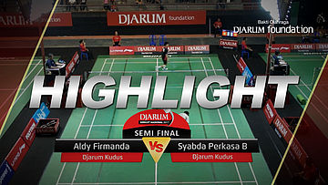 Aldy Firmanda (Djarum Kudus) VS Syabda Perkasa B (Djarum Kudus)