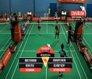 Amri Syahnawi/Riyan Tri (SKO RAGUNAN) VS Abhinaya Rakan/Alfandy Rizky (JAYA RAYA JAKARTA)
