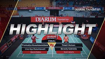Pramudya Kusumawardana/Lisa Ayu Kusumawati (Djarum Kudus) VS Timoti Wuisan/Beverly Gabriella (Exist Jakarta)