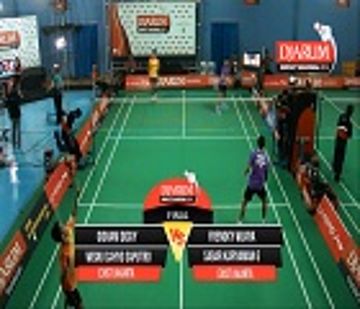 Giovani Dicky/Wisnu Cahyo S (EXIST JAKARTA) VS Frengky Wijaya/Sabar Karyaman G (EXIST JAKARTA)