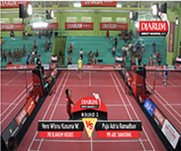 Vero Wisnu Kusuma Wardana (PB DJARUM KUDUS) VS Puja Adria Ramadhan (PB ABC BANDUNG) 