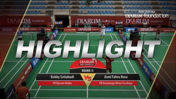 Bobby Setiabudi (Djarum Kudus) VS Asmi Fahru Reza Mawardi (Suryanaga Wima Surabaya)