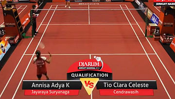 Annisa Adya Kencana (JAYA RAYA SURYANAGA) VS Tio Clara Celeste Triono (CENDRAWASIH)