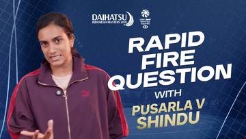 RAPID FIRE QUESTION With Pusarla V Sindhu