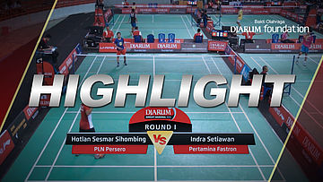 Hotlan Sesmar Sihombing (PLN Persero) VS Indra Setiawan (Pertamina Fastron)