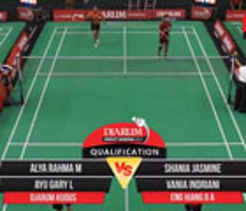 Alya Rahma/Ayu Gary L (Djarum Kudus) VS Shania Jasmine/ Vania Indriani (Eng Hiang B A)
