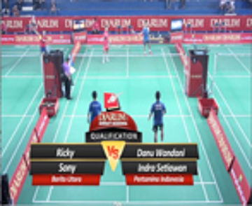 Ricky/Sony (BARITO UTARA) VS Danu Wandani/Indra Setiawan (PERTAMINA INDONESIA) 
