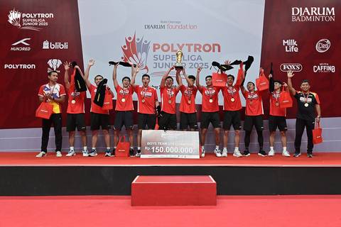 PIALA LIEM SWIE KING - JUARA U19 PUTRA PIALA LIEM SWIE KING - JUARA U19 PUTRA